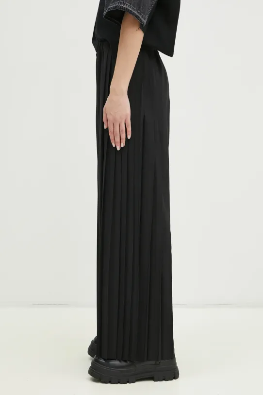 Панталон с вълна Undercover Pants UP1E1501 черен SS25