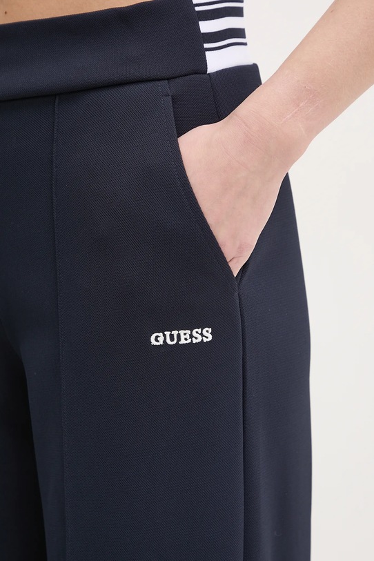 Guess spodnie dresowe AMARYLLIS granatowy V5GB02.KCYF2