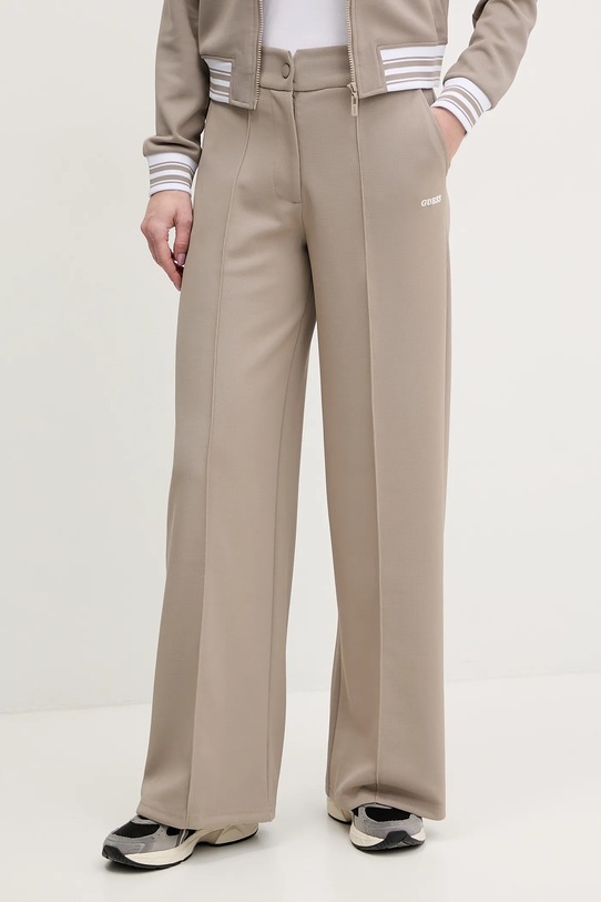 Guess pantaloni de trening AMARYLLIS uni bej V5GB02.KCYF2