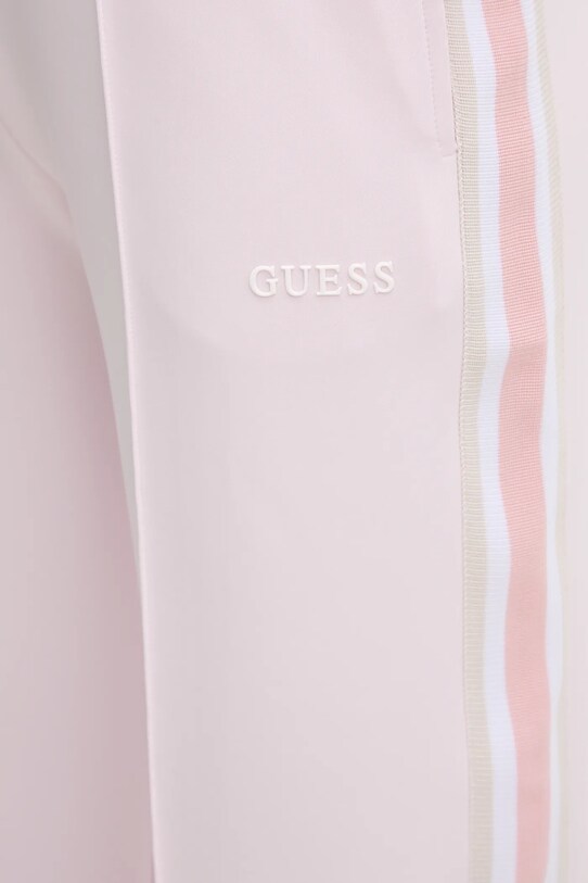 Παντελόνι φόρμας Guess YARROW ροζ V5GB12.KCRU2