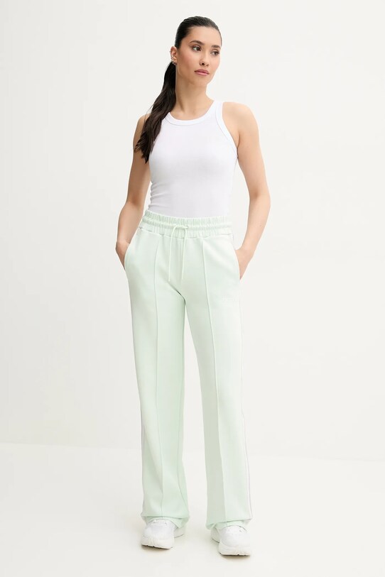 Guess pantaloni de trening YARROW V5GB12.KCRU2 verde SS25