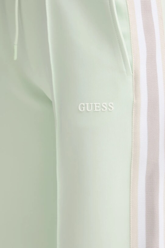 Guess pantaloni de trening YARROW V5GB12.KCRU2 verde