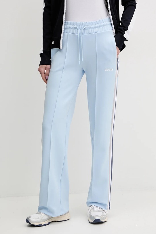 Donji dio trenirke Guess YARROW pletivo plava V5GB12.KCRU2