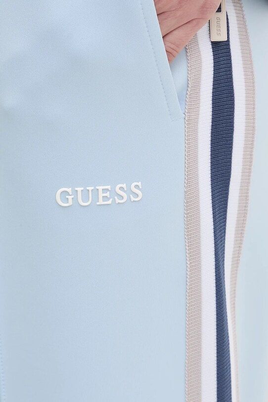 Παντελόνι φόρμας Guess YARROW μπλε V5GB12.KCRU2
