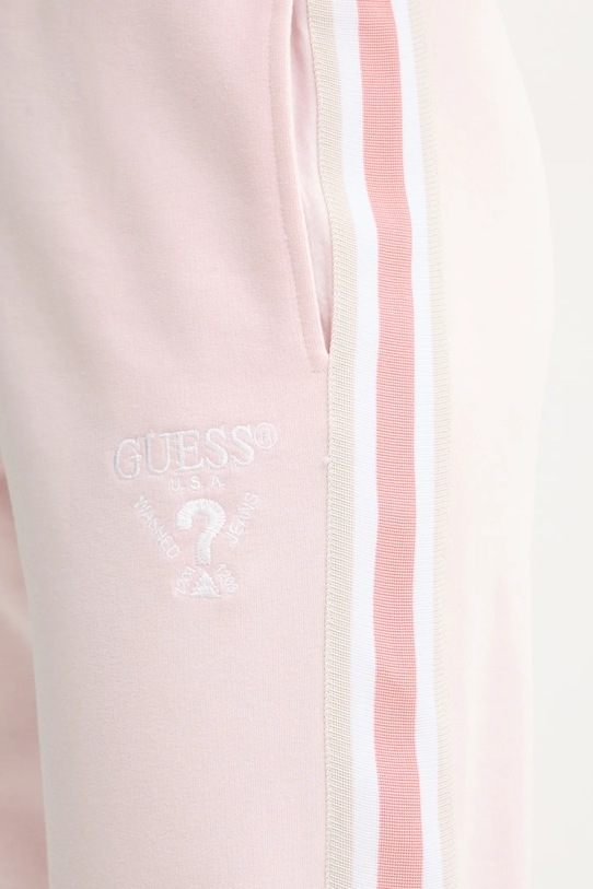 Спортивні штани Guess YARROW рожевий V5GB15.KCRT1