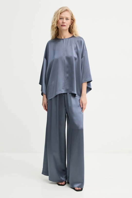 By Malene Birger nadrág CLORELLA 103309 kék SS25