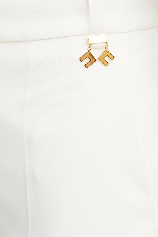 Elisabetta Franchi spodnie biały PA09852E2