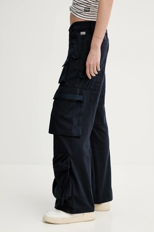 G-Star pantaloni din lână panza bleumarin D26034.D401