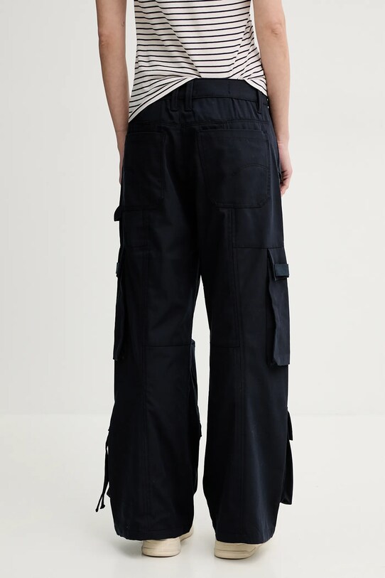 Îmbrăcăminte G-Star pantaloni din lână D26034.D401 bleumarin
