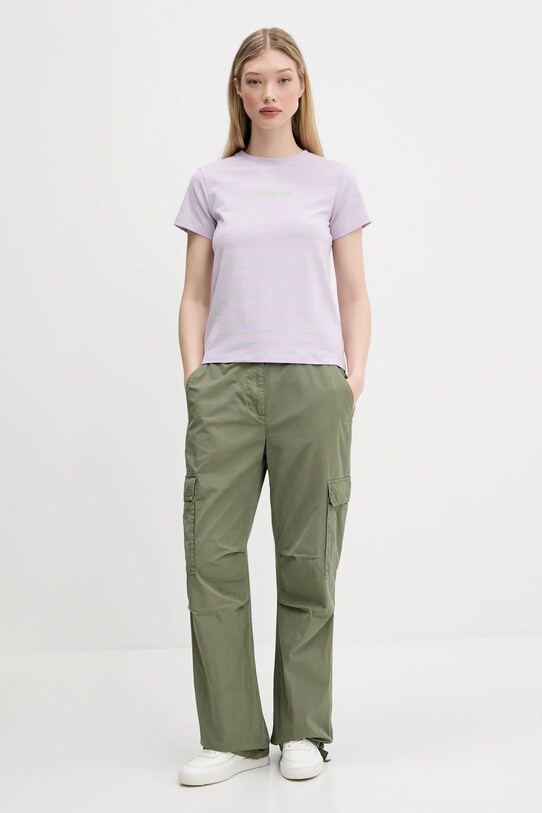 Παντελόνι Tommy Jeans DW0DW20350 πράσινο SS25