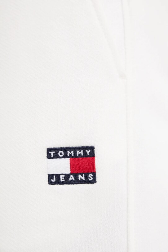 Tommy Jeans pantaloni tuta in cotone bambino/a bianco DW0DW20679