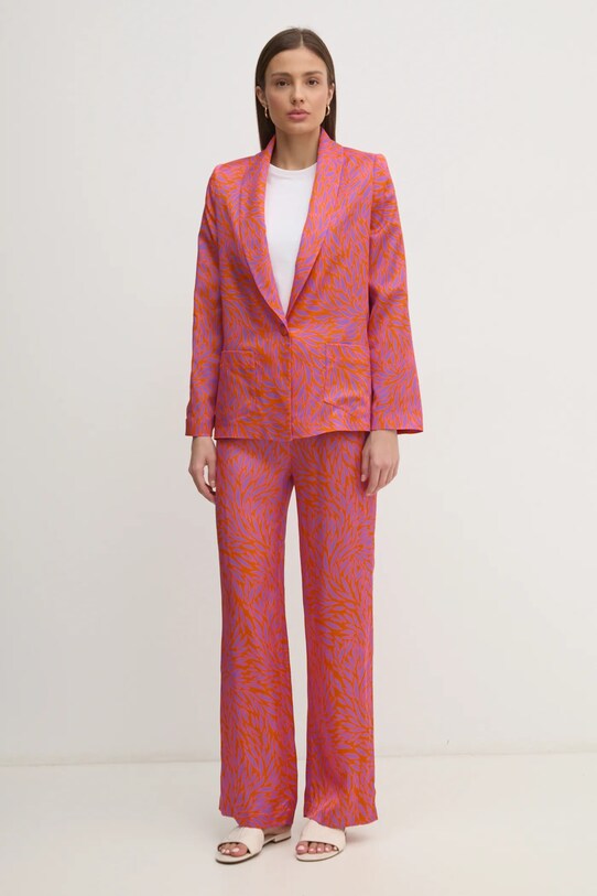 La Petite Française pantaloni PAVINA PFPAVINA arancione SS25