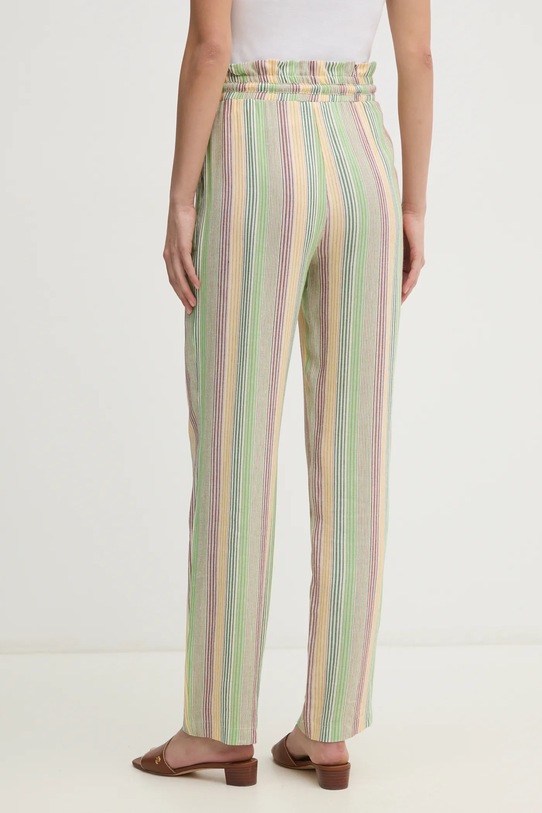 Abbigliamento La Petite Française pantaloni in lino misto PETRUS PFPETRUS verde