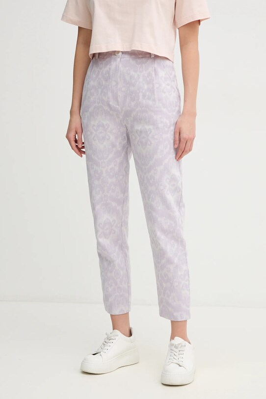 La Petite Française pantaloni PHAREL piccola impronta violetto PFPHAREL