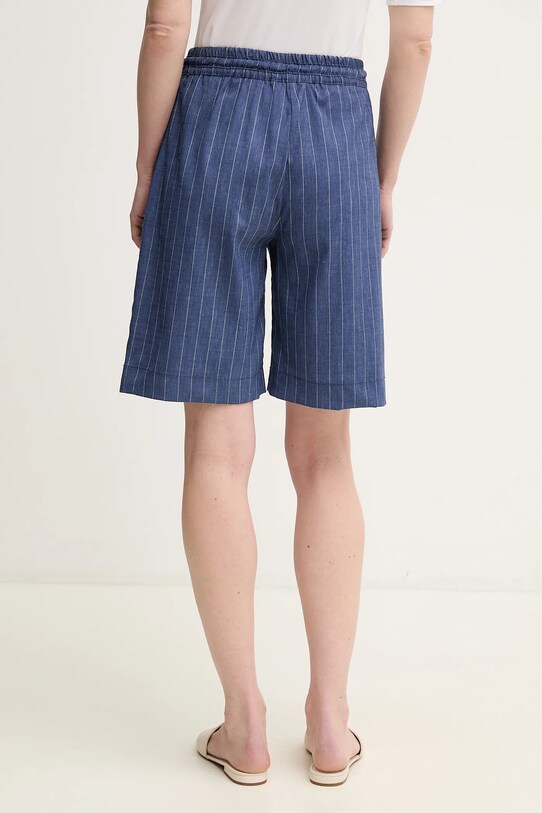 Îmbrăcăminte La Petite Française pantaloni scurți din amestec de in SOLANGE PFSOLANGE bleumarin