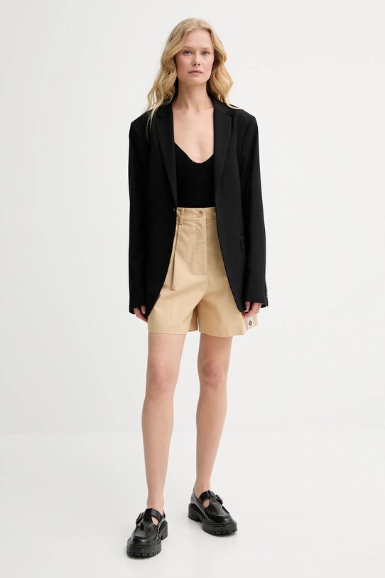 Bally szorty WTR037 beżowy SS25