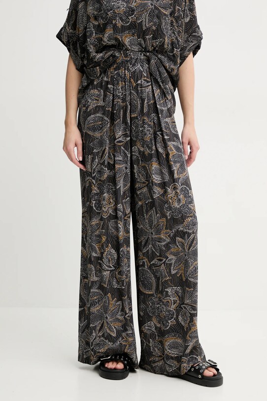 Sessun pantaloni alta nero 25207019