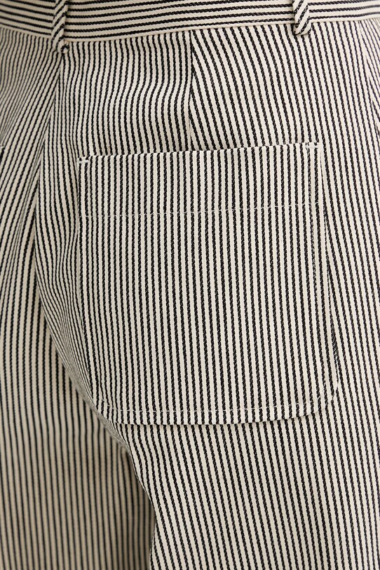 Sessun pantaloni de bumbac negru 25207025