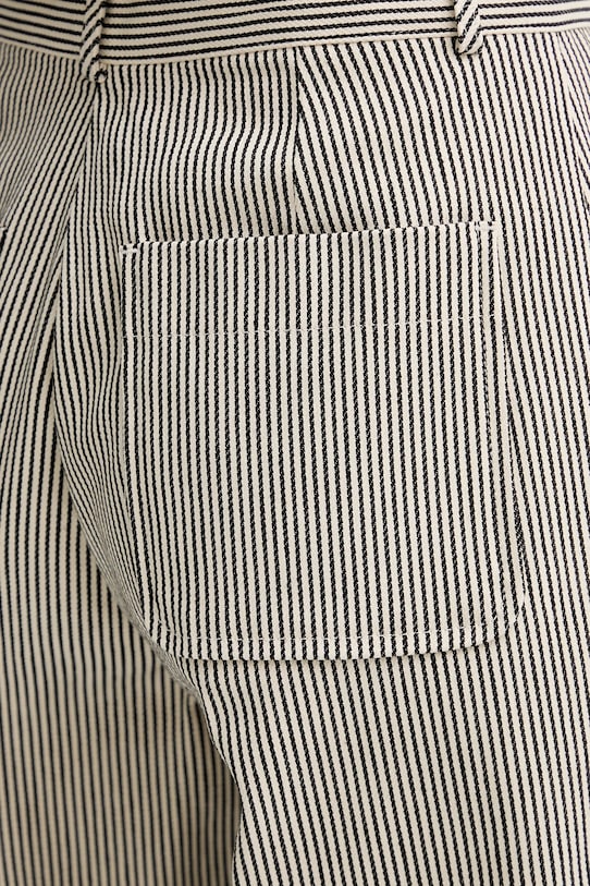 Sessun pamut nadrág fekete 25207025