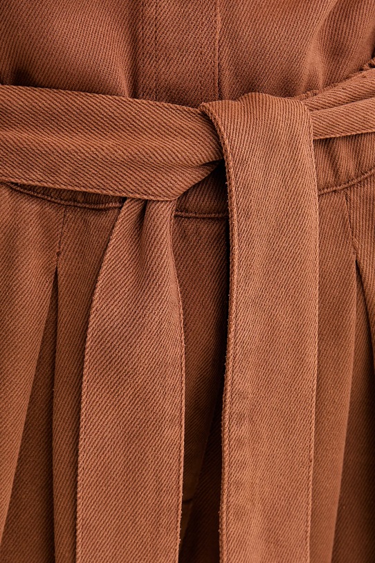 Kalhoty Sessun hnědá 25207012