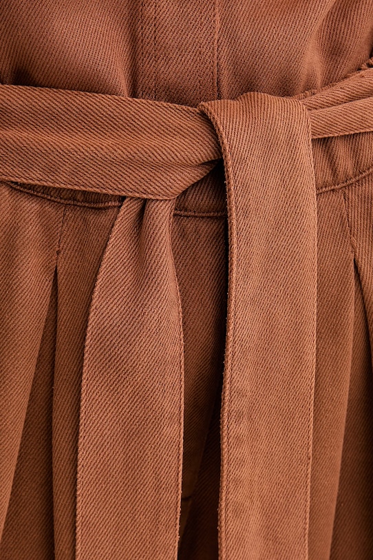 Kalhoty Sessun hnědá 25207012