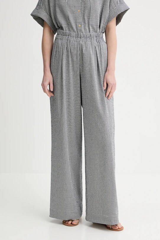 Sessun pantaloni panza bleumarin 25207004