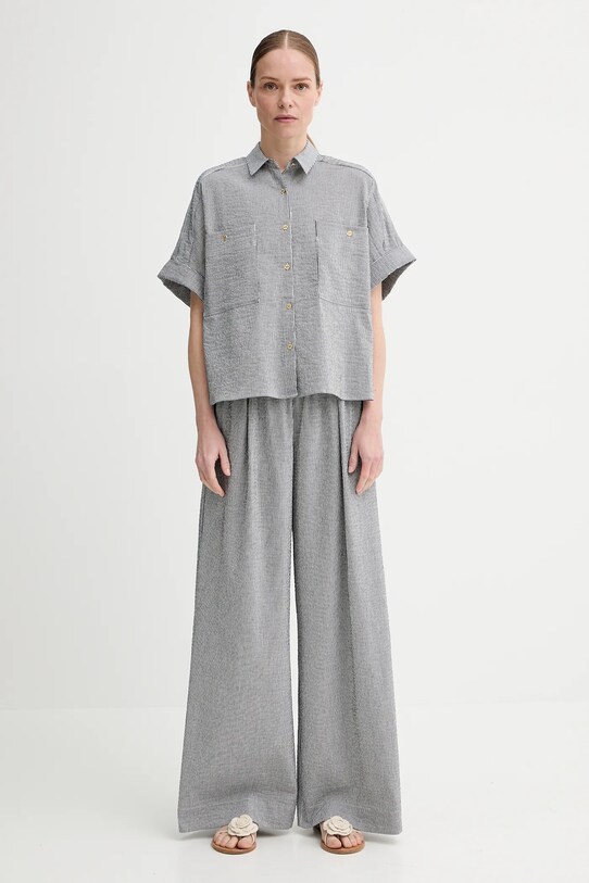 Sessun pantaloni 25207004 bleumarin SS25