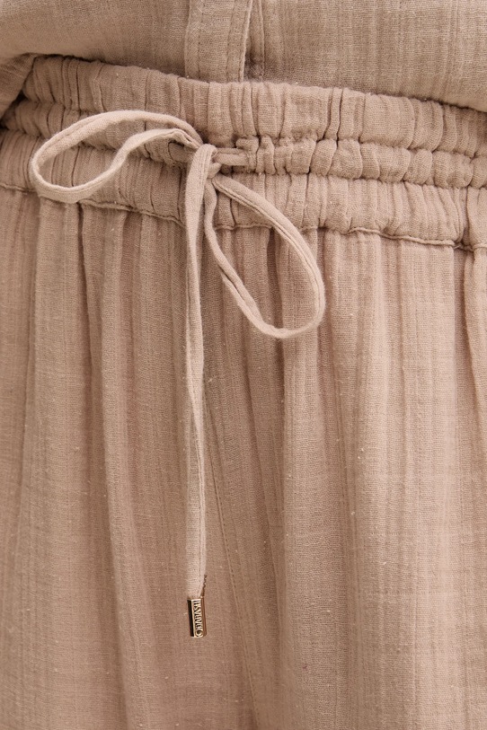Bavlněné kalhoty Melissa Odabash béžová MO.KRISSY
