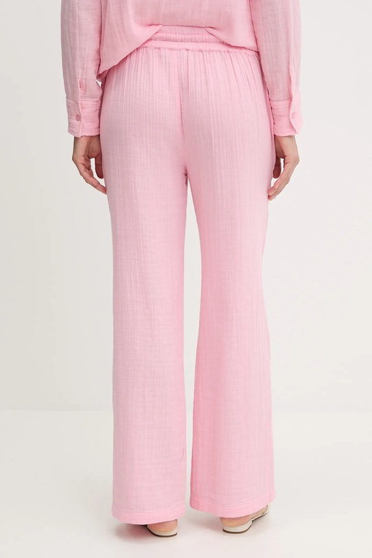 Odzież Melissa Odabash spodnie bawełniane MO.KRISSY różowy