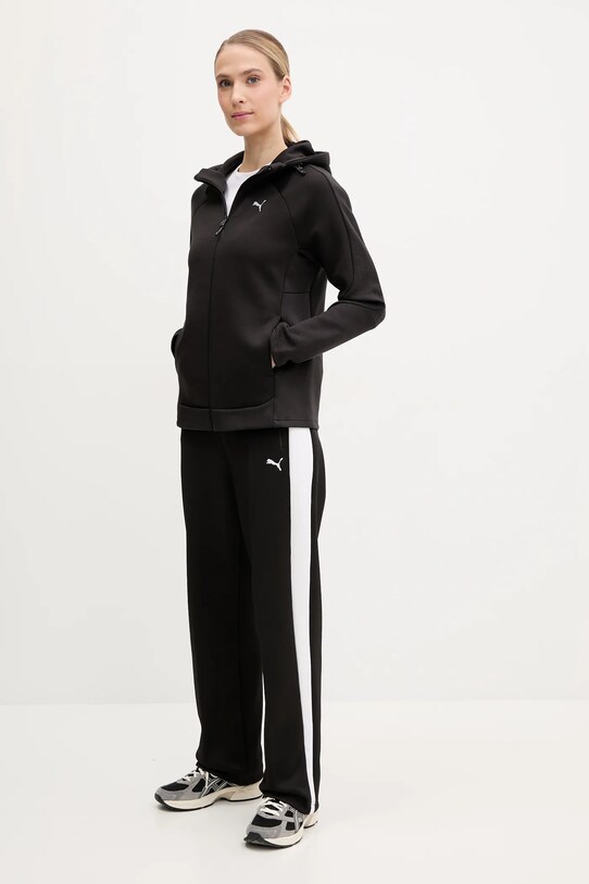 Puma pantaloni de trening 629797 negru SS25