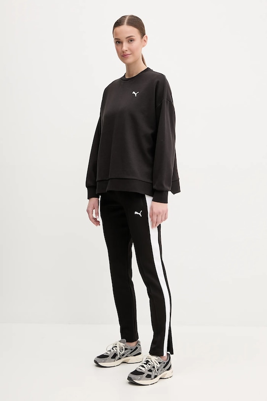 Παντελόνι φόρμας Puma 629798 μαύρο SS25