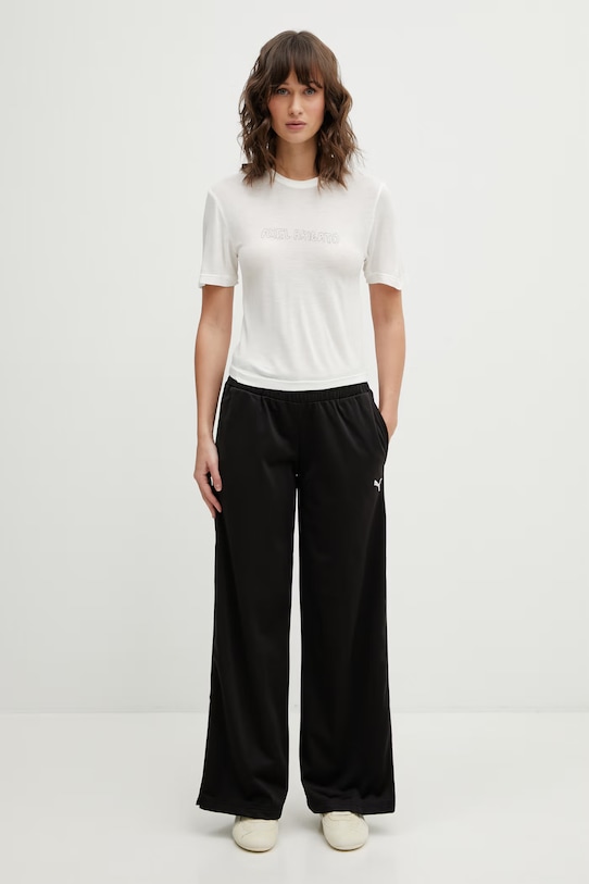 Puma pantaloni della tuta Wardrobe Essentials 629804 nero