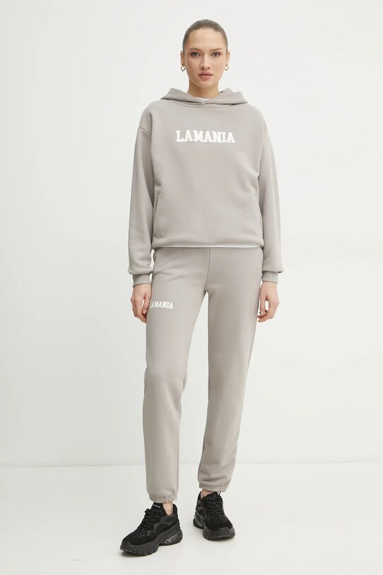 La Mania pantaloni de trening SOUL bej SS25