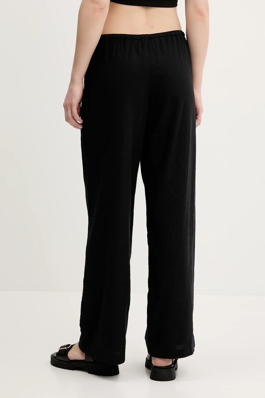 Odzież Hollister Co. spodnie lniane KI356.5034.900 czarny