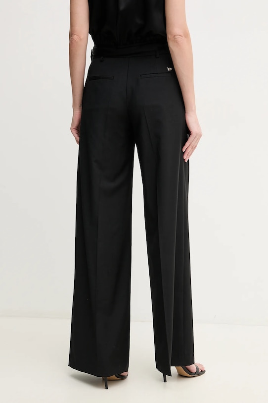 Odzież Marciano Guess spodnie z domieszką wełny IRINA 5GGB08.7294A czarny