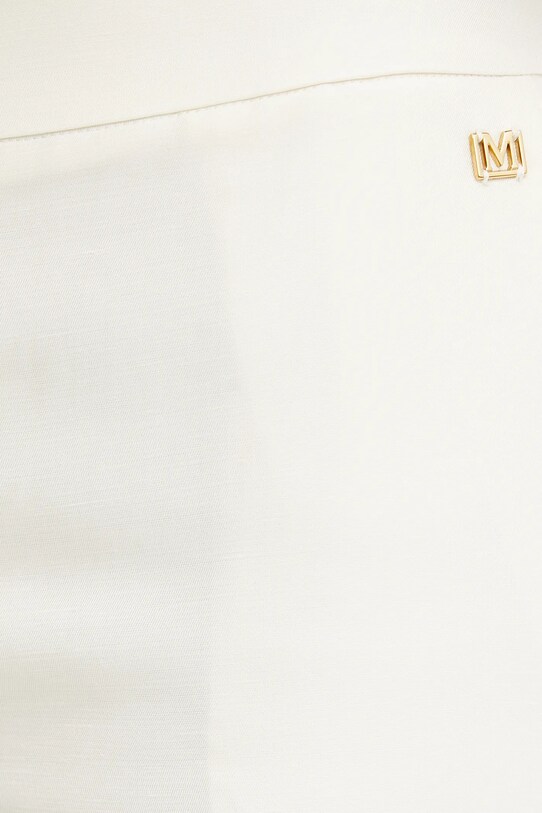 Marciano Guess pantaloni in lino misto GRETA beige 5GGB21.7316A