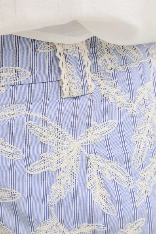 Bavlnené šortky MUNTHE FIDELMA modrá 251142925136