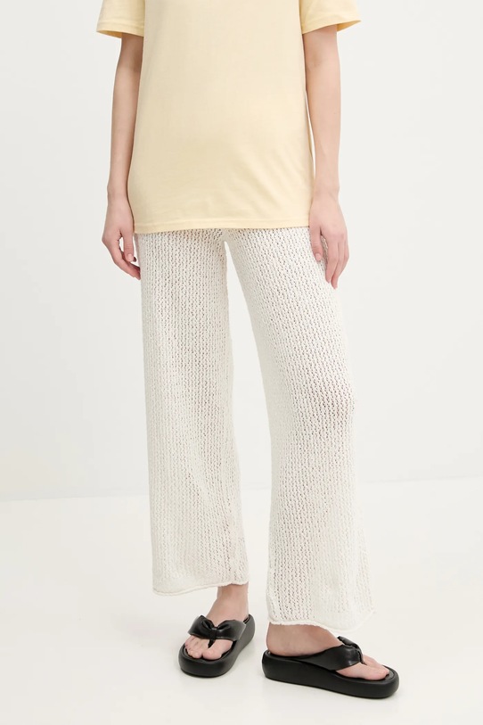 Ρούχα Βαμβακερό παντελόνι Abercrombie & Fitch KI111.5033.178 μπεζ