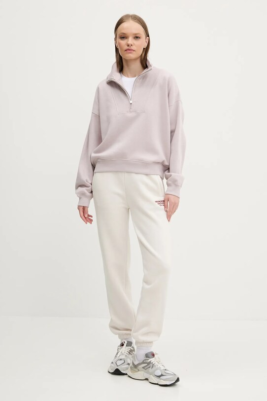 Abercrombie & Fitch pantaloni de trening KI147.5049.178 bej SS25