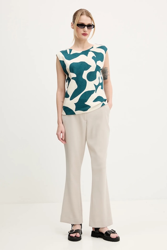 Abercrombie & Fitch pantaloni KI156.5078.410 beige SS25
