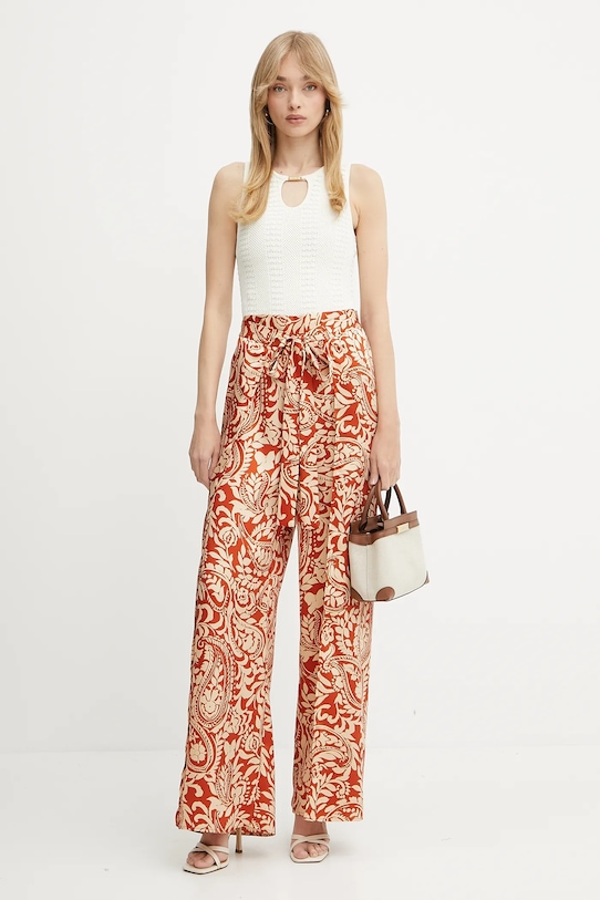 Liu Jo spodnie WA5500.T5973 czerwony SS25