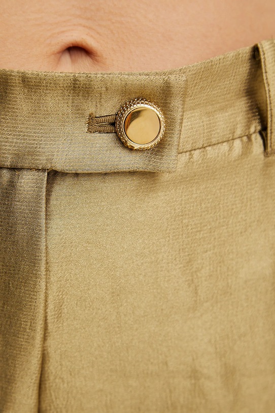 Hlače Marciano by Guess MILLA zlatna 5GGB18.7312A