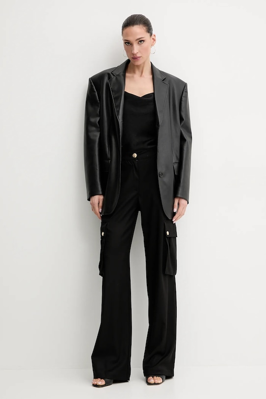 Kalhoty Just Cavalli 78PAA115.N0463 černá SS25