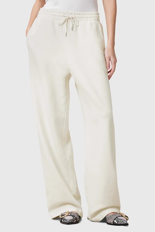 Bavlnené nohavice AllSaints VIN W069TC béžová SS25