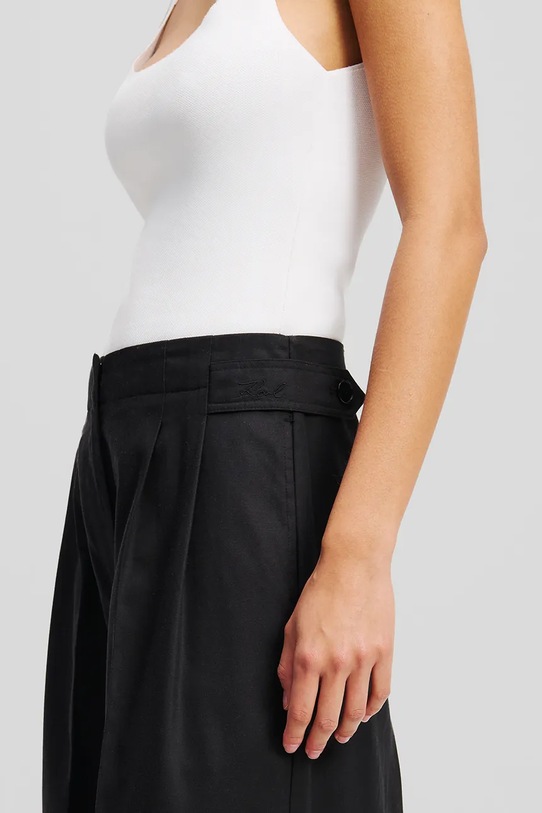 Oblačila Hlače Karl Lagerfeld A2W10014 črna