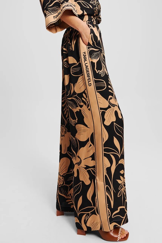 Îmbrăcăminte Karl Lagerfeld pantaloni A2W10118 portocaliu