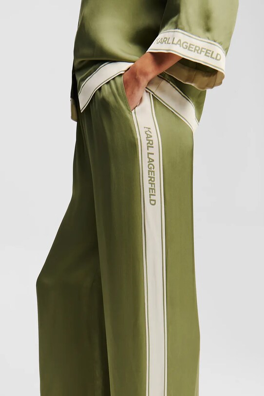 Îmbrăcăminte Karl Lagerfeld pantaloni A2W10118 verde