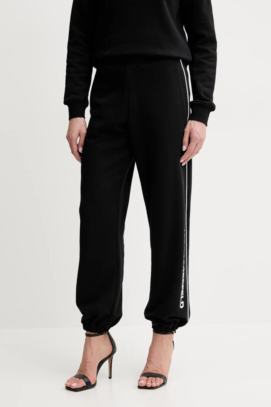 Karl Lagerfeld spodnie dresowe czarny A2W10149