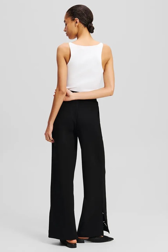 Karl Lagerfeld spodnie A2W10101 czarny SS25