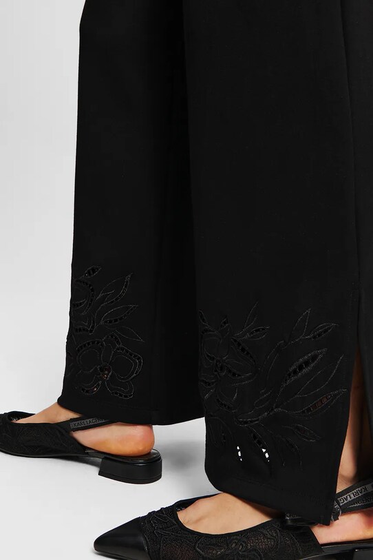 Odzież Karl Lagerfeld spodnie A2W10101 czarny